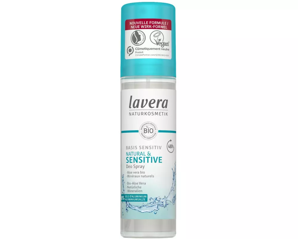 Lavera Deo Spray Basis Sensitiv Natural 75 ml