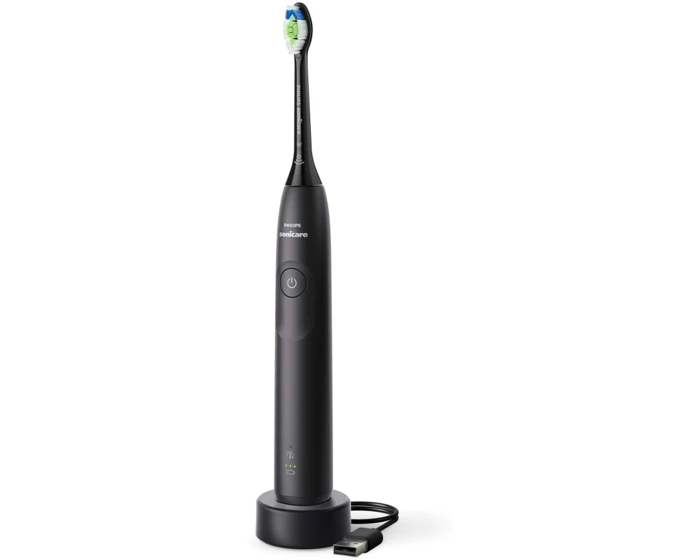 Philips Schallzahnbürste Sonicare Series 5300 HX7101/01 Schwarz