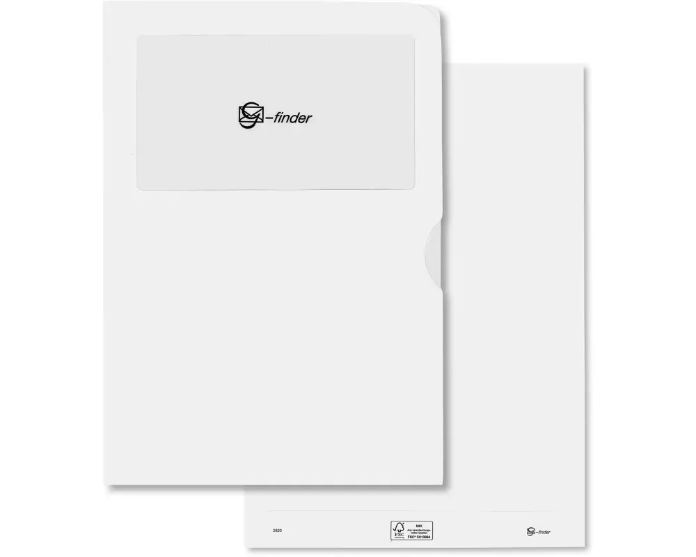 Goessler Ordnungsmappe G-Finder ohne Vordruck, 100 Stück