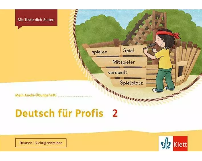 Mein Anoki-Übungsheft. Deutsch für Profis 2. Fordern. Arbeitsheft 2. Schuljahr