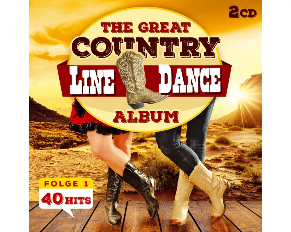 The Great Country Line Dance Album 40 Hits