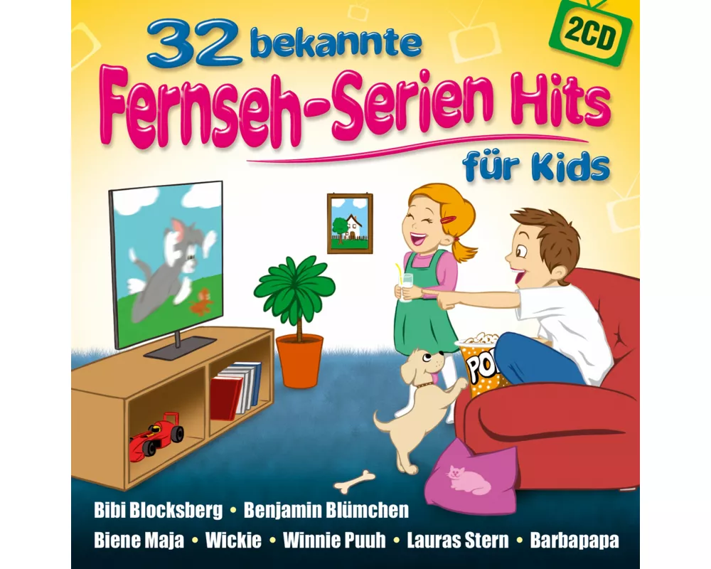 32 bekannte Fernseh-Serien Hits für Kids