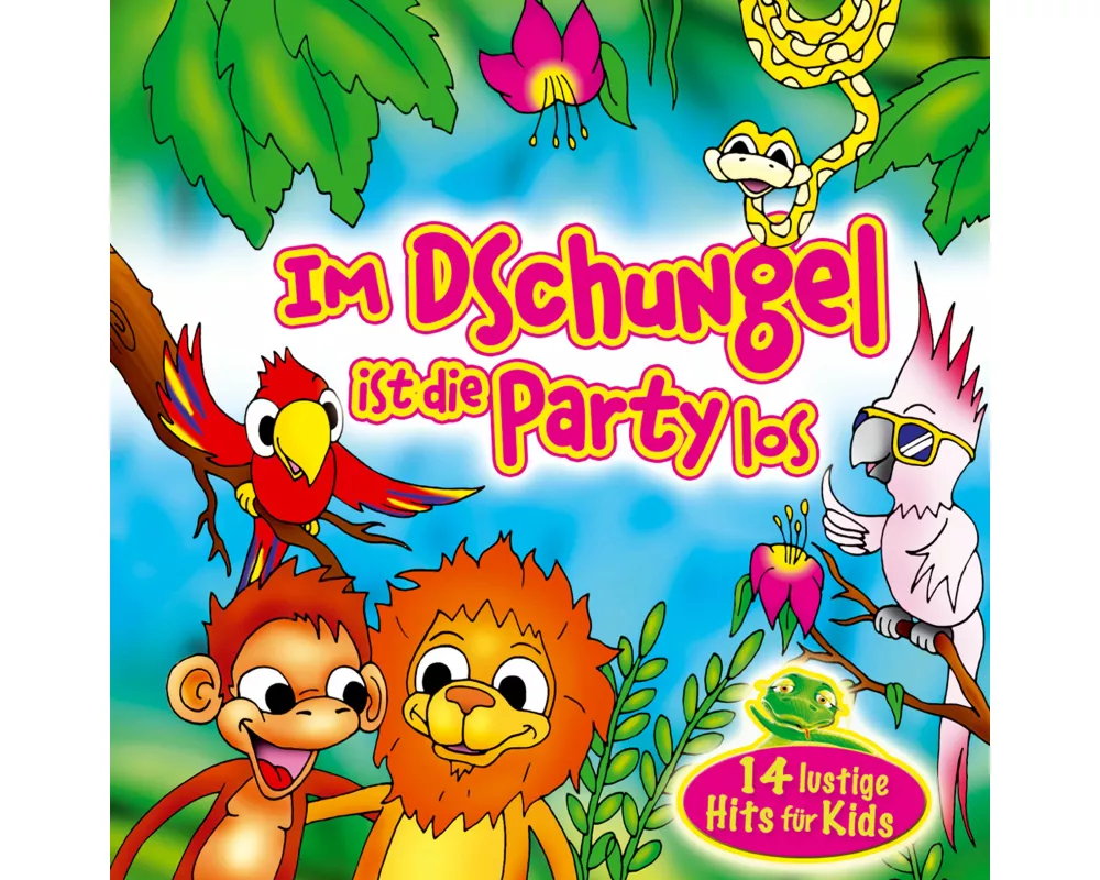 Im Dschungel ist die Party los-14 lustige Hits f