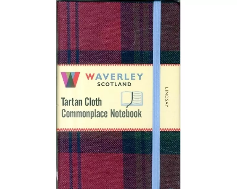 Waverley (M): Lindsay Tartan Cloth Pocket Commonplace Notebook
