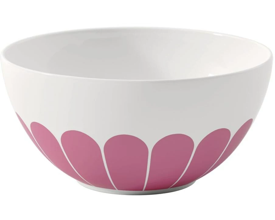 Villeroy & Boch Salatschüssel Fleur 1 Stück, Mehrfarbig