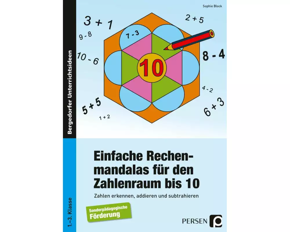 Einfache Rechenmandalas für den Zahlenraum bis 10