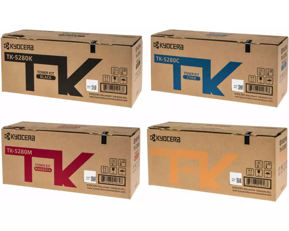 Kyocera Tonerset TK-5280 Magenta/Yellow/Black/Cyan