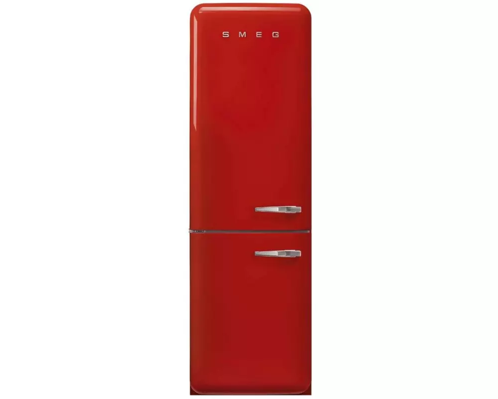 SMEG Kühl-Gefrierkombination FAB32LRD5 Rot, Links