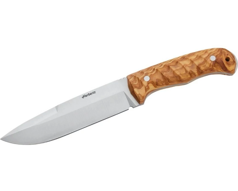Herbertz Survival Knife Outdoormesser Olivenholz