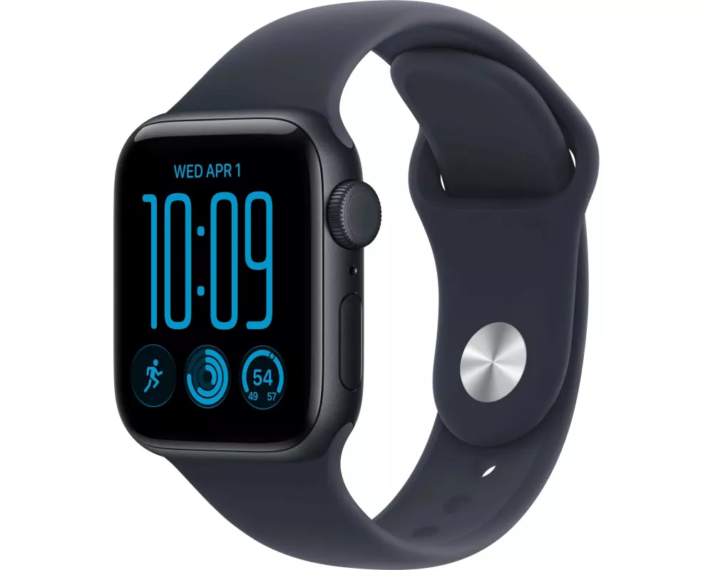 Apple Watch SE 3 40 mm CEL Midnight Aluminium, Blue Sportband S/M