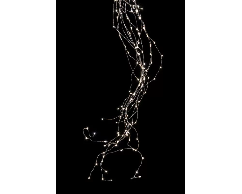 STT LED Lichterkette Angel Hair Bouquet 0.6 m 36 LED, Silber