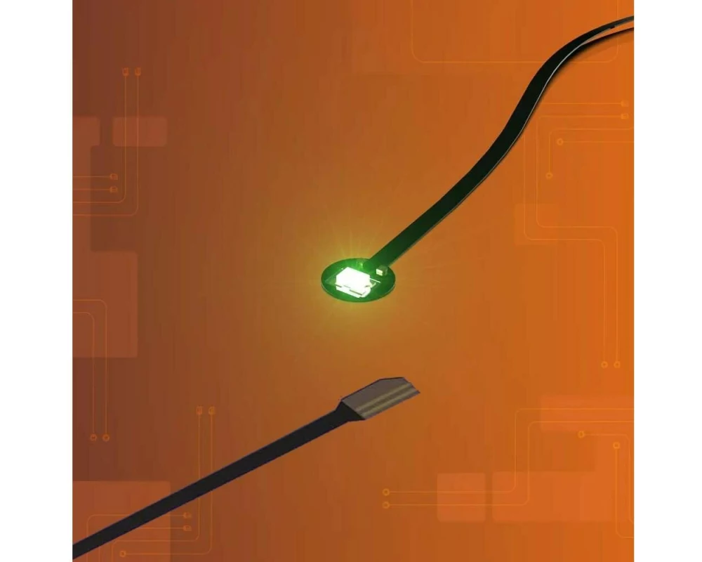 Light My Bricks 2.0 Astro LED Hell-Grün 30 cm Flachkabel