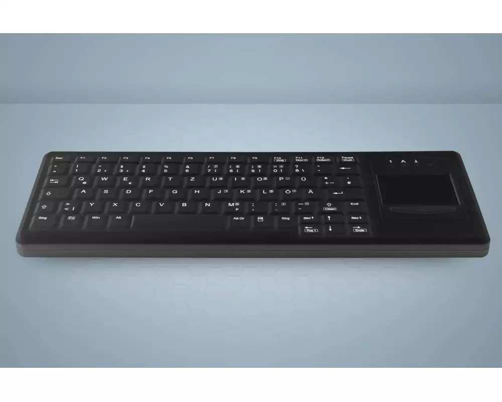 SANITIZABLE HYGIENE KEYBOARD WITH TOUCHPAD