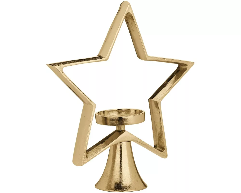 EGLO Weihnachtswindlicht Stern Mukayle 41.5 cm, Gold
