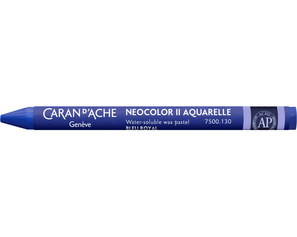 CARAN D'ACHE Wachsmalkreide Neocolor II 7500.130 königsblau
