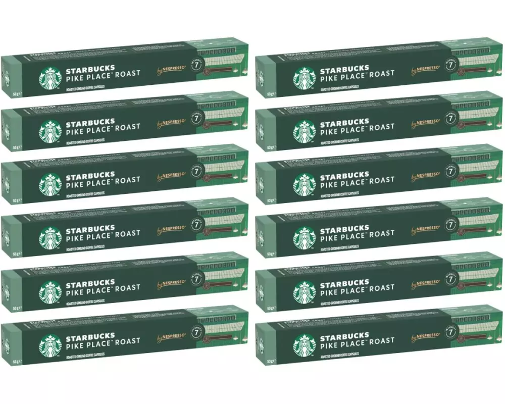 Starbucks Kaffeekapseln Pike Place Roast 12 x 10 Stück