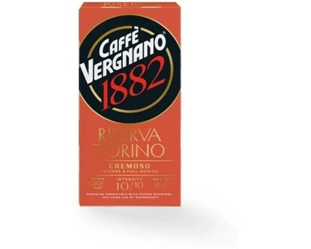 Caffè Vergnano Kaffeekapseln Riserva Torino Cremoso 10 Stück