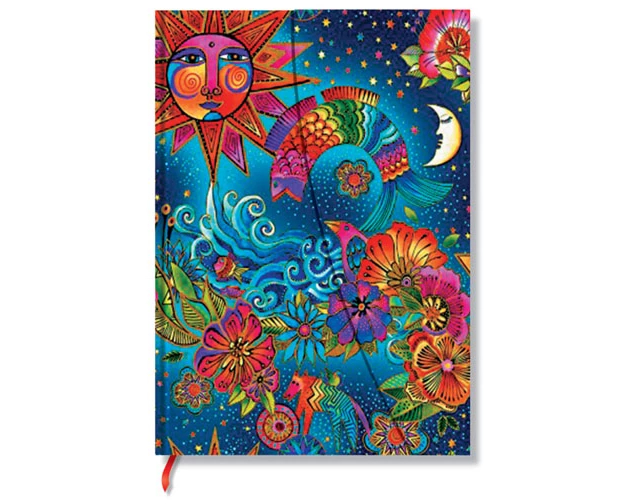 PAPERBLANKS Notizbuch Himmli. Magie Midi PB9693-1 liniert 144 Seiten