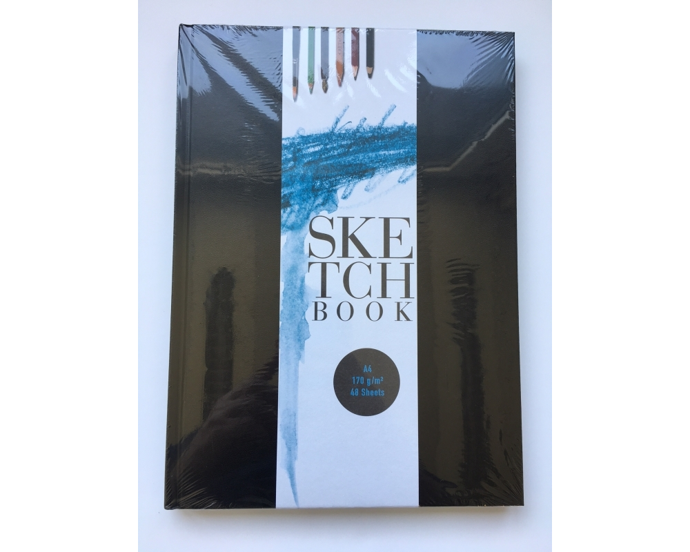 BAM4U.CH Skizzenbuch A4 6677A4 170g, perforiert 48 Blatt