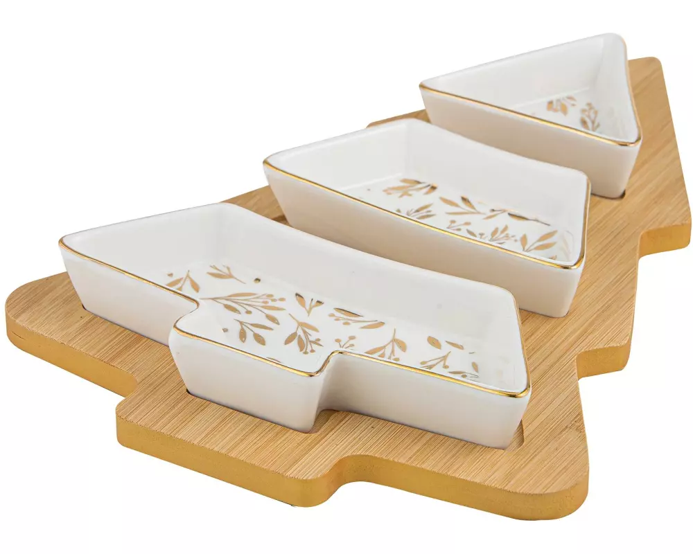 Ladelle Schalenset Tannenbaum 27.5 x 20 x 3.8 cm