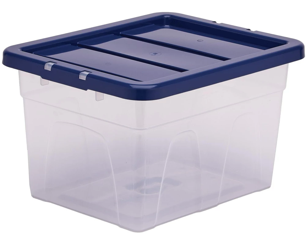 Fellowes Aufbewahrungsbox Bankers Box ProStore 22 l Blau/Transparent