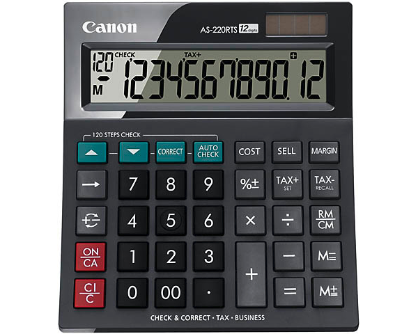 CANON Tischrechner CA-AS220R 12-stellig