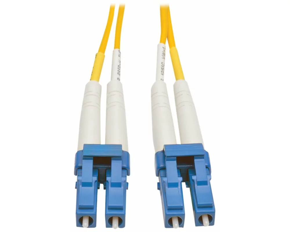 EATON TRIPPLITE Duplex, Singlemode, 9/125, Fiber, Patch Cable, LC/LC, 15m 50ft.