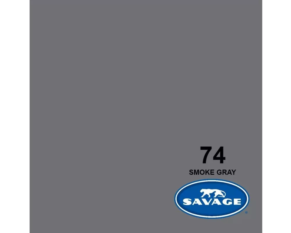 Savage Hintergrund Papier 1.35 x 11 m Smoke Gray