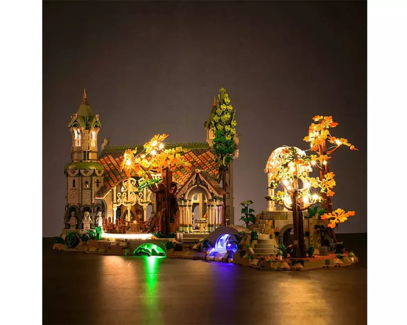 BrickBling LED-Licht-Set für LEGO Herr der Ringe: Bruchtal (10316)