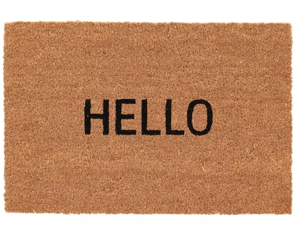 Esschert Design Fussmatte «Hello» 40 cm x 60 cm