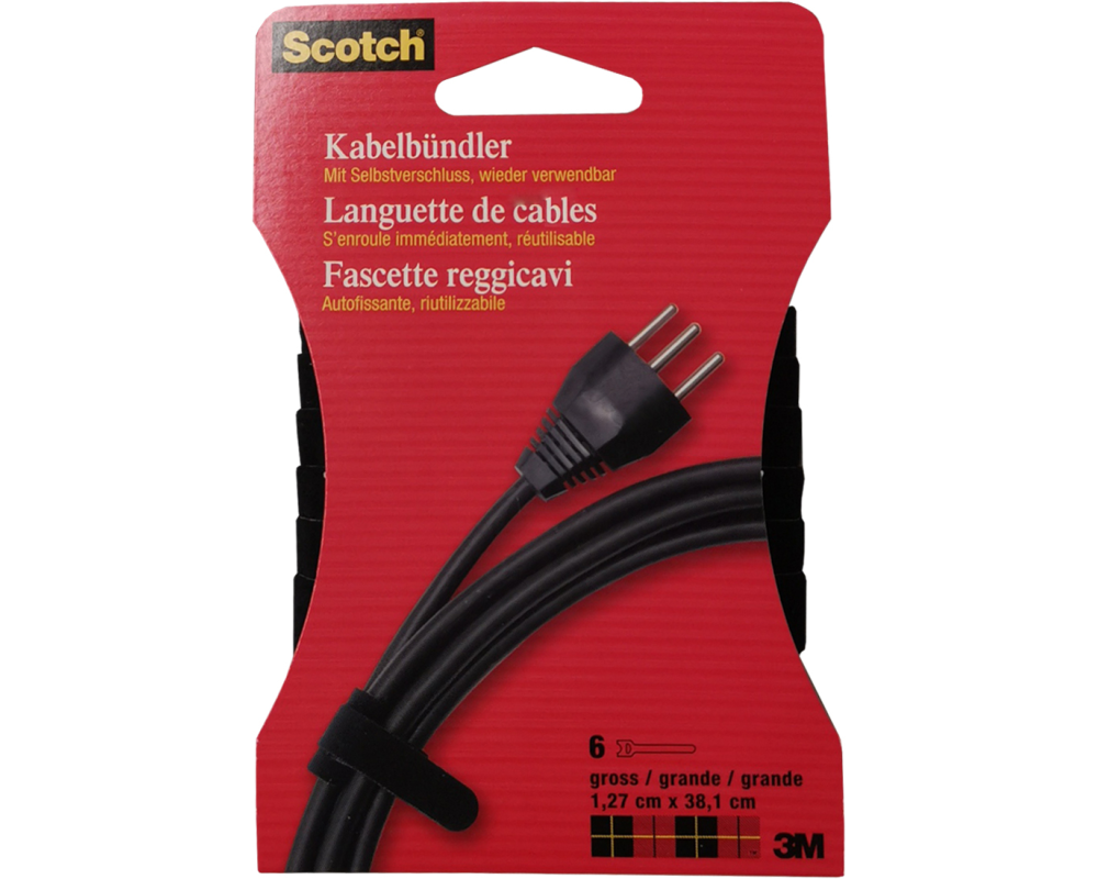 SCOTCH Kabelbündler gross RF8030CH 6 Stück