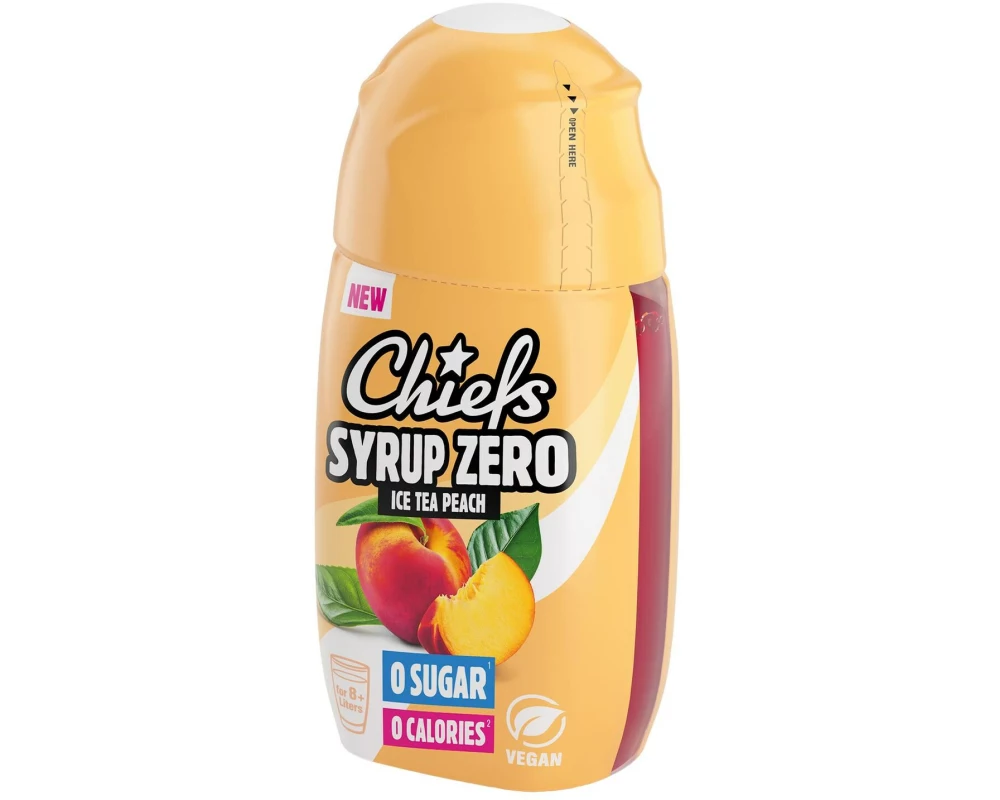Chiefs Syrup Zero Ice Tea Pfirsich 65