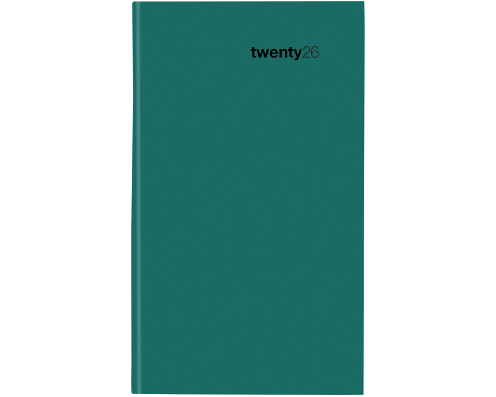 BIELLA Planer Luzern Colorful 2026 855527090026U 1M/2S petrol ML 8.7x15.3cm