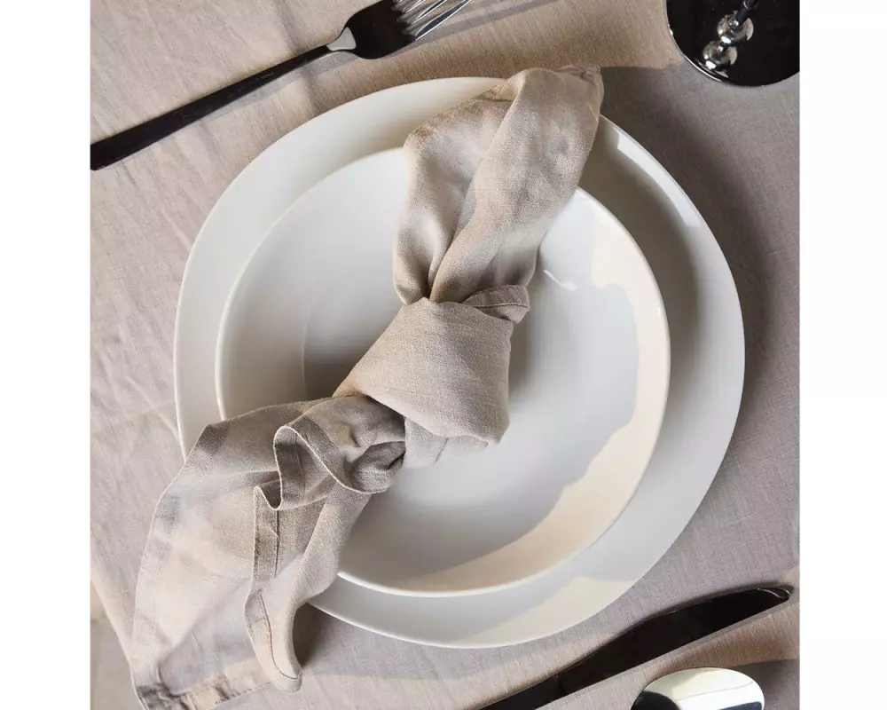 Tognana Speise-Service Delphi 18-teilig, Weiss