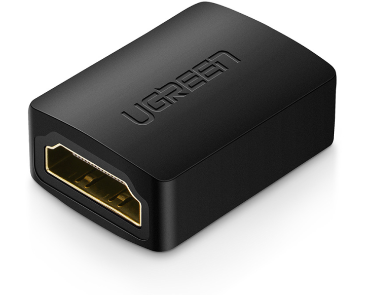 UGREEN Adapter HDMI Female/Female 20107 Black, (BB)