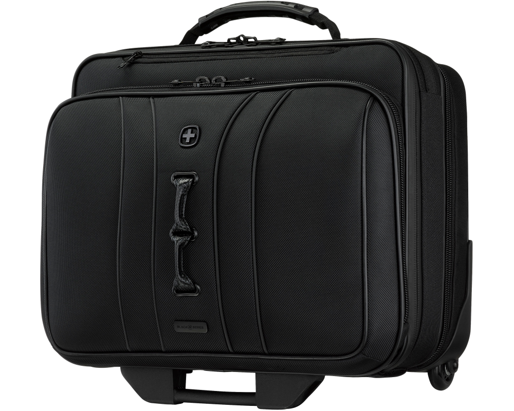 WENGER Wheeled Laptop Case 15.6inch 653631 Legacy Black Series Black