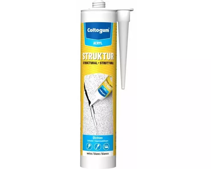 Coltogum Dichtmasse Struktur-Acryl weiss 310 ml