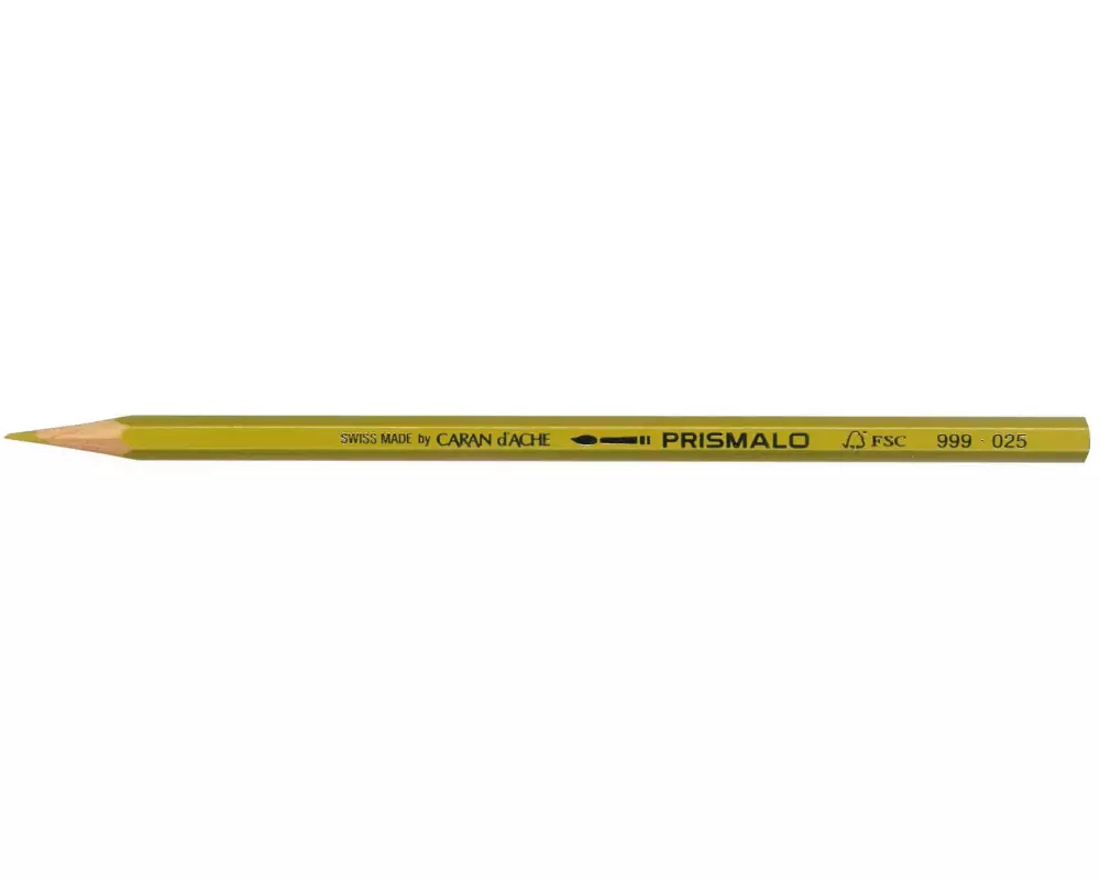 Caran d'Ache Farbstifte Prismalo 3 mm, 1 Stück, Grünocker