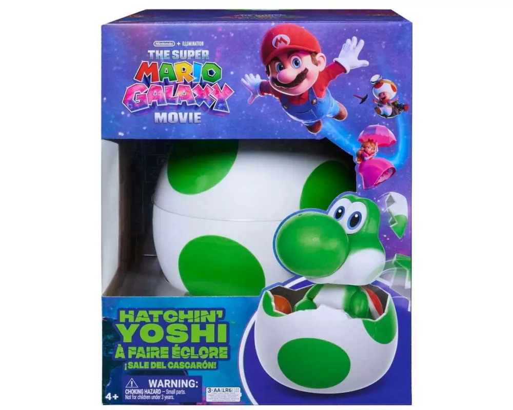 Spinmaster The Super Mario Galaxy: Hatchi' Yoshi Interaktive Figur