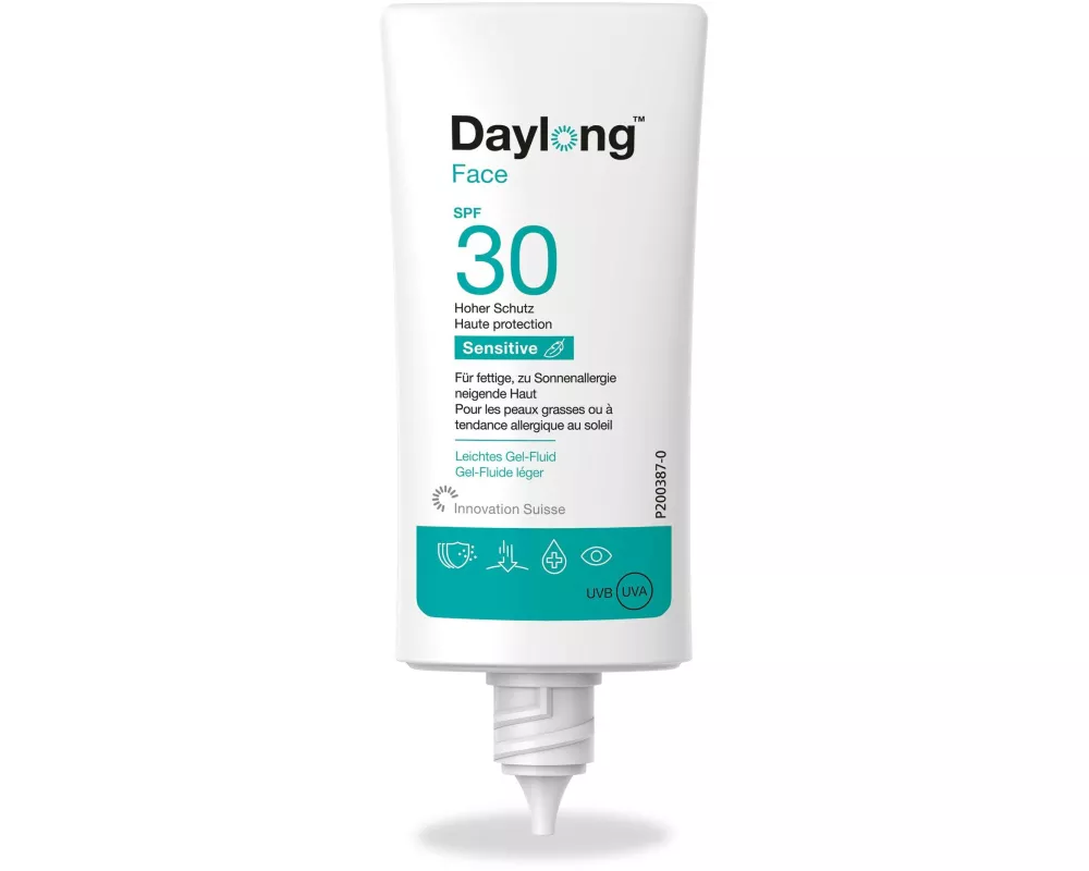 DAYLONG Sonnencreme Sensitive Gel-Fluid Gesicht SPF 30 30 ml