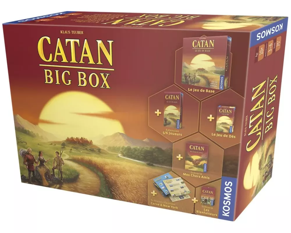 Kosmos Familienspiel Catan Big Box -FR-