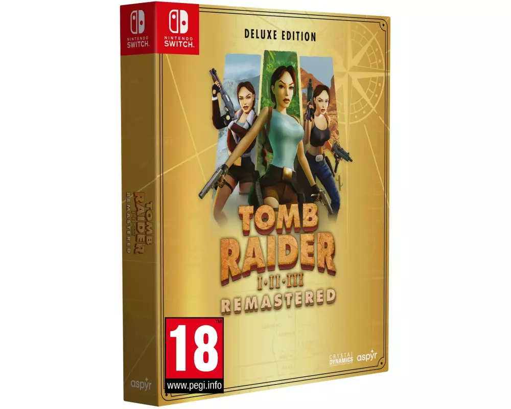 GAME Tomb Raider 1-3 Remastered Deluxe Edition