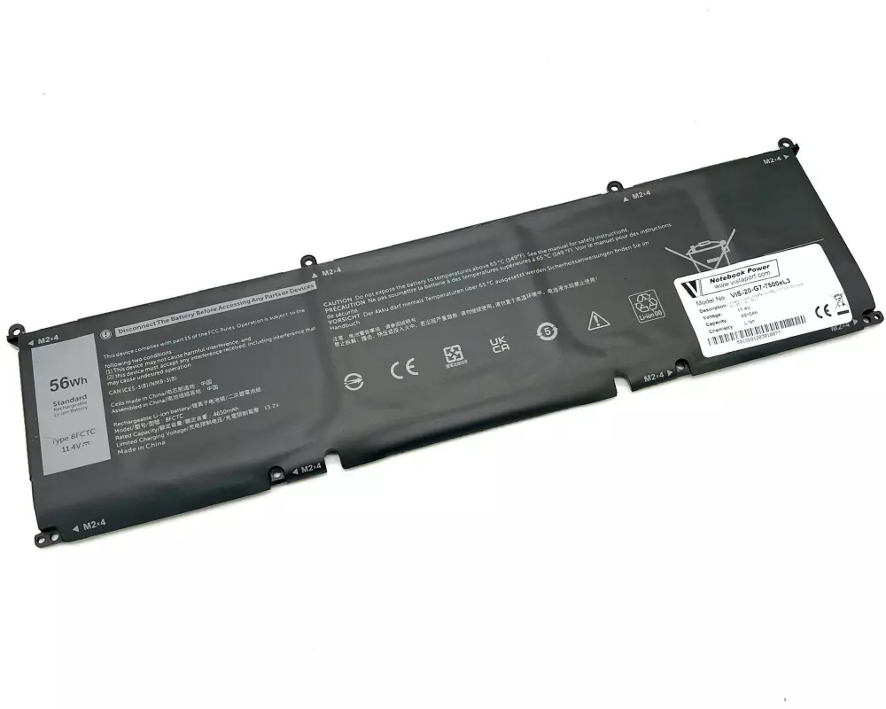 Vistaport Akku für Dell G15, G7, Inspirion, Precision, XPS, Alienware