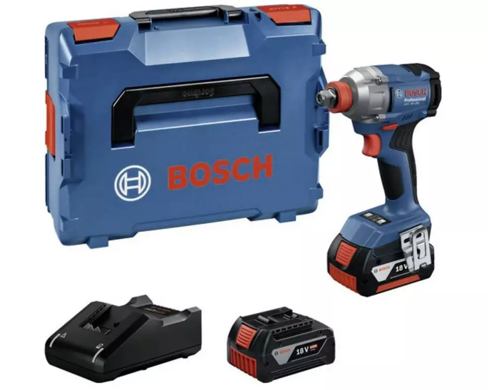 Bosch Professional Akku-Drehschlagschrauber GDX 18 V-285 2x Akku in L-BOXX