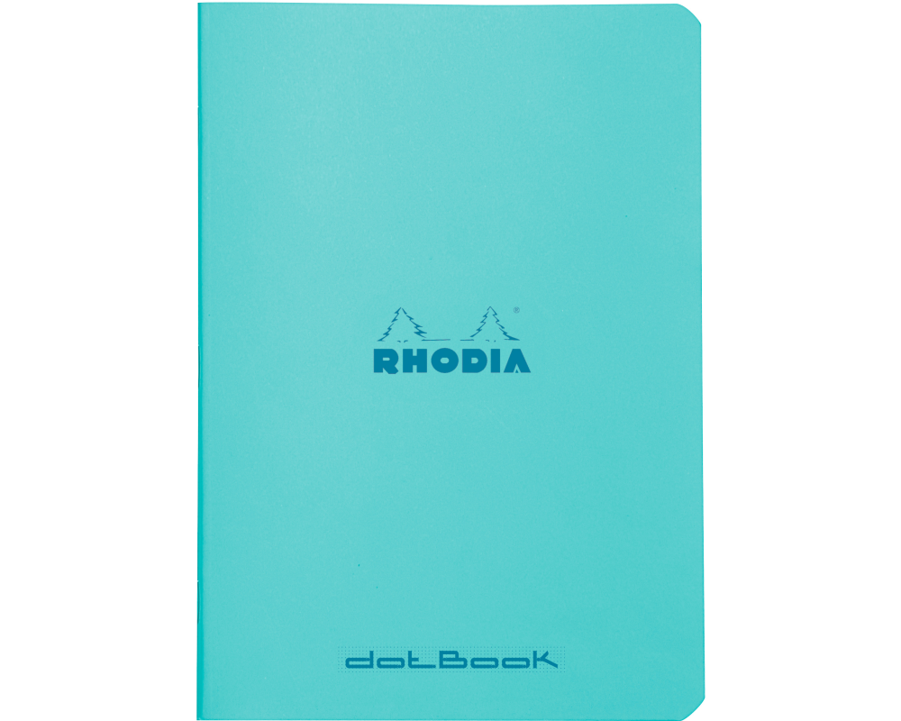 RHODIA Notizheft Couleurs A5 119010C blau, dots 80 Blatt