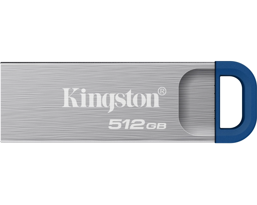 Kingston Technology DataTraveler Kyson USB-Stick 512 GB USB Typ-A 3.2 Gen 1 (3.1 Gen 1) Edelstahl