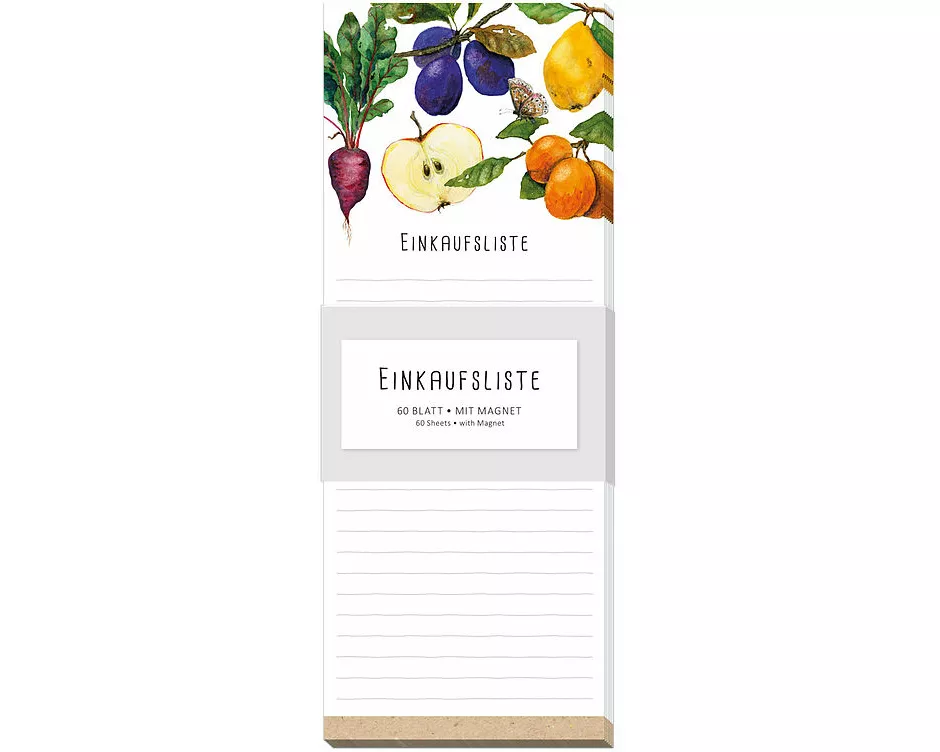 Notizblock. Bauerngarten