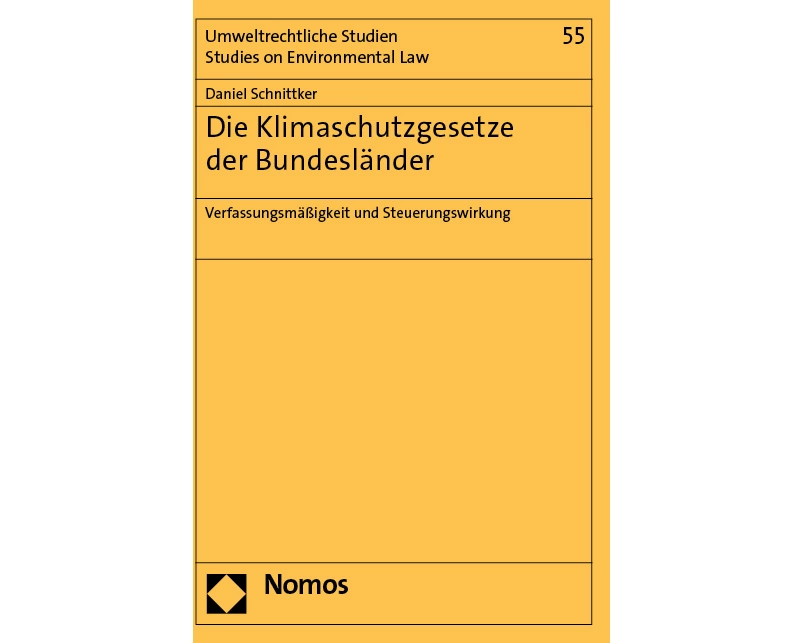Die Klimaschutzgesetze der Bundesländer