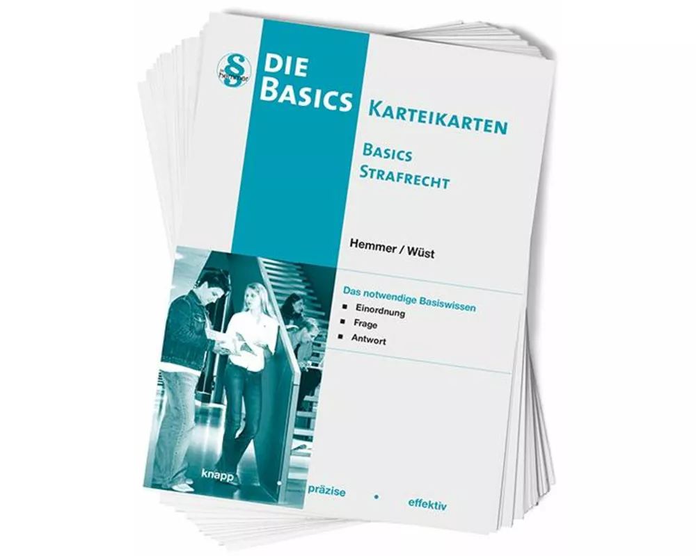Karteikarten Basics Strafrecht