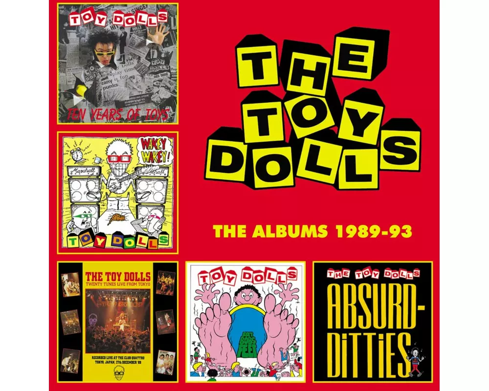 The Albums 1989-93: 5CD Clamshell Boxset